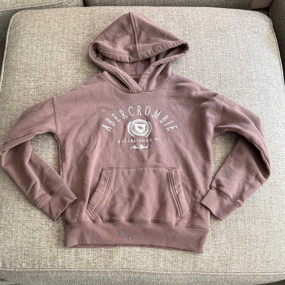 Abercrombie Mauve Hoodie